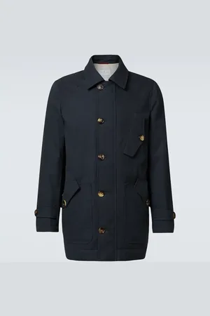 Brunello Cucinelli Cotton-blend jacket