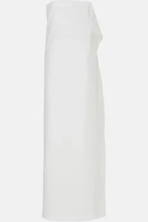 The Row Bernette cotton gown