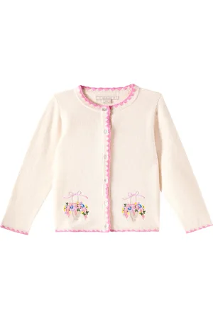 Konges Sløjd Collette floral embroidered wool cardigan