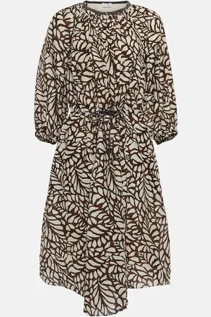 Brunello Cucinelli Cotton-blend minidress