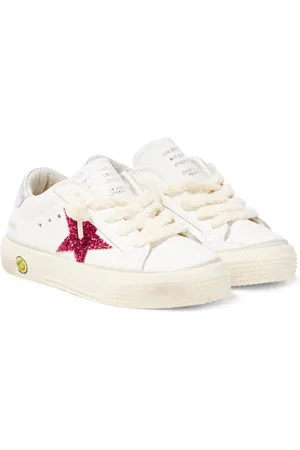 Golden Goose May glitter leather sneakers
