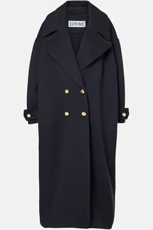 Loewe Pebble wool coat