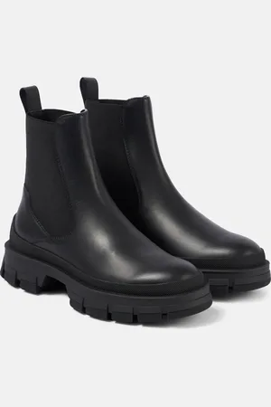 Moncler Hevea leather Chelsea boots