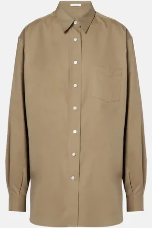 The Row Sveva silk shirt