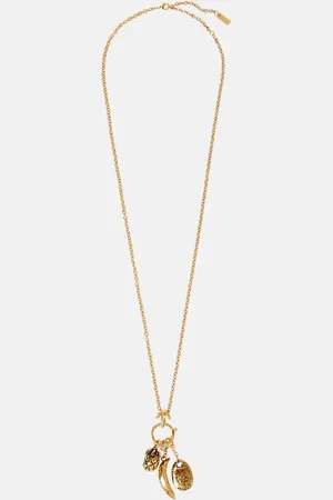 Chloé ChloÃ© Charms embellished charm necklace