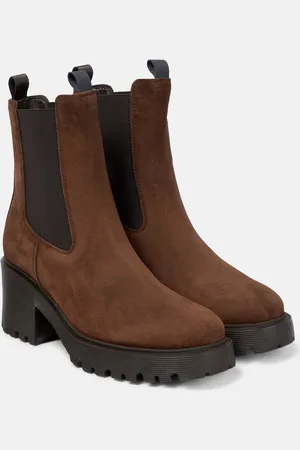 Hogan H649 suede Chelsea boots
