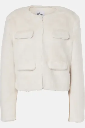 Self-Portrait Faux shearling jacket