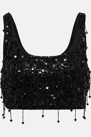 Simkhai Karlena sequined top
