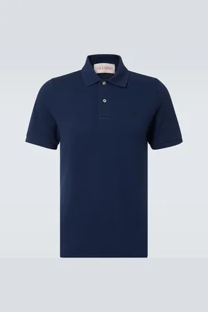 VALENTINO VLogo Signature cotton piquÃ© polo shirt