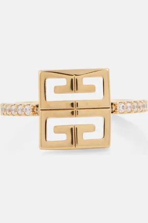 Givenchy 4G SwarovskiÂ® crystal-embellished ring