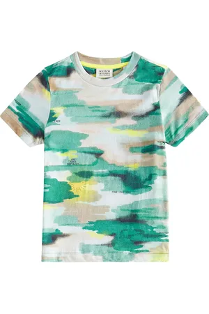 Scotch&Soda Printed cotton T-shirt