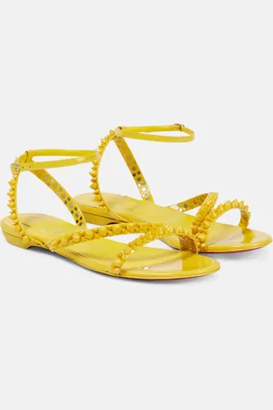 Christian Louboutin Mafaldina Spikes leather sandals