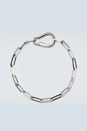 Mateo Carabiner sterling silver chain bracelet