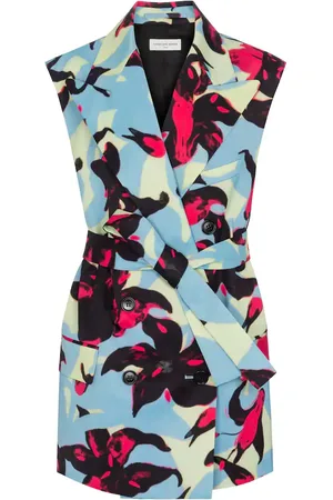 DRIES VAN NOTEN Floral blazer
