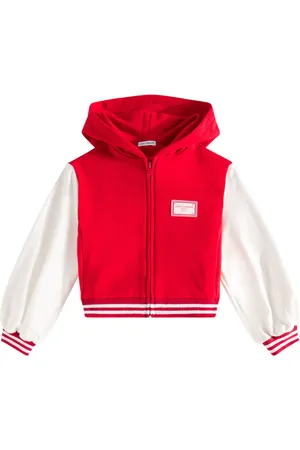 Dolce & Gabbana Embroidered cotton jersey hoodie