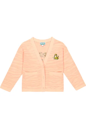 Kenzo Embroidered cotton cardigan