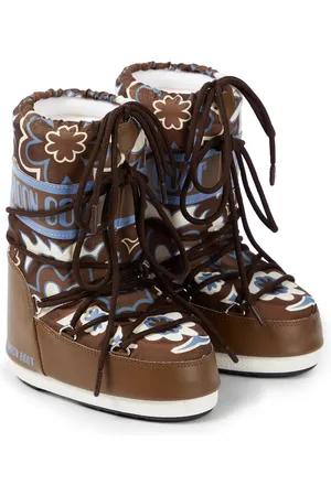 Moon Boot Icon floral snow boots