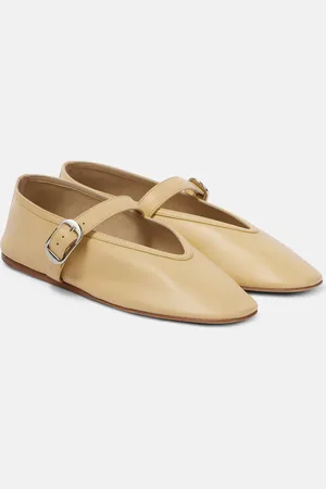 Le Monde Beryl Stella leather ballet flats