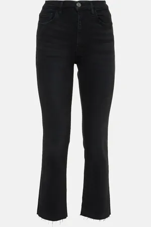 Frame Le High cropped slim jeans