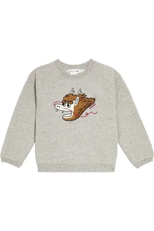 BONPOINT Tonino embroidered cotton jersey sweatshirt