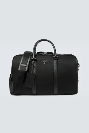 Prada Re-Nylon and Saffiano leather duffel bag