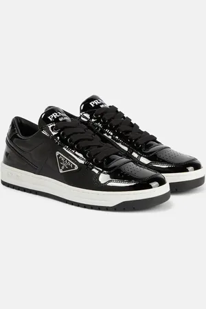 Prada Downtown patent leather sneakers