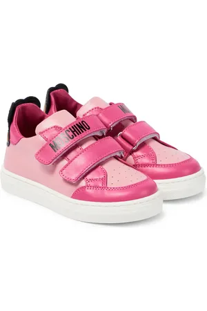 Moschino Teddy Bear leather sneakers
