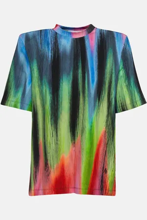 The Attico Bella cotton jersey T-shirt