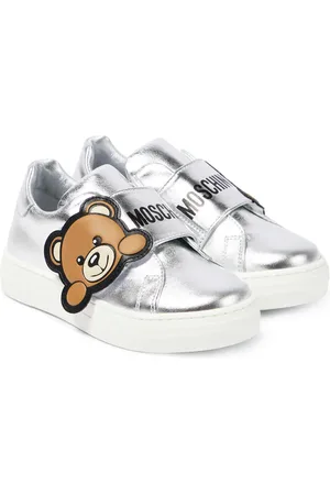 Moschino Teddy Bear leather sneakers