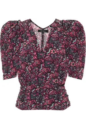 Isabel Marant Rincky stretch-silk top
