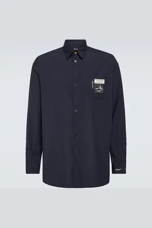 UNDERCOVER Logo cotton-blend shirt