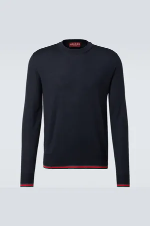 Gucci Web wool sweater
