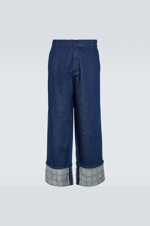 J.W.Anderson Turn Up wide-leg jeans