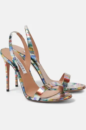 Aquazzura 105 leather sandals