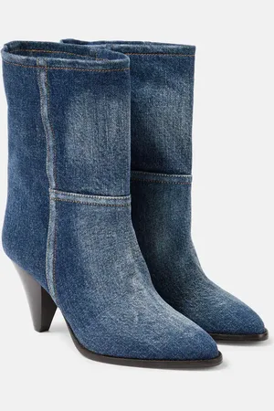 Isabel Marant Rouxa denim ankle boots