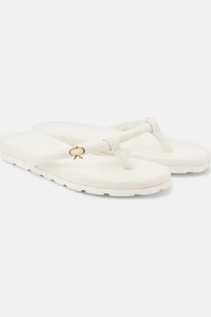 Gianvito Rossi Juno leather thong sandals