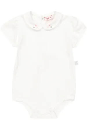 Il gufo Baby cotton jersey onesie
