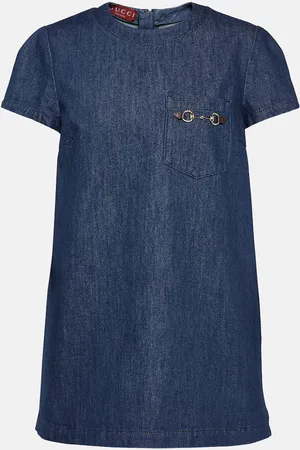 Gucci Horsebit denim minidress