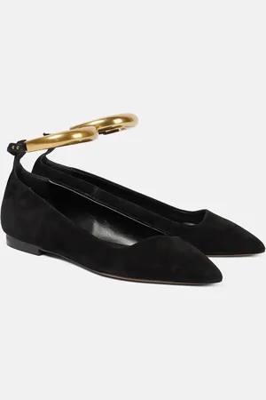 Isabel Marant Leanor embellished leather ballet flats