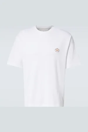Prada Interlock cotton jersey T-shirt