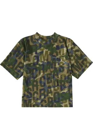 Marc Jacobs Camouflage cotton jersey T-shirt