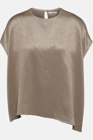 Fforme Ethel metallic top