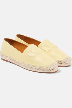 Chloé Isla leather espadrilles