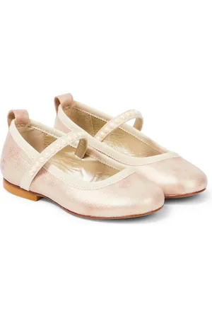 BONPOINT Aisha leather Mary Jane ballet flats