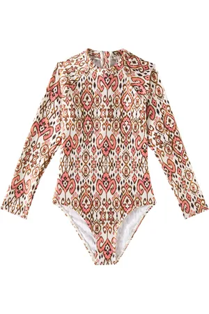 ZIMMERMANN Wylie printed rashguard top