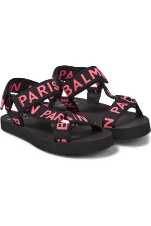 Balmain Logo rubber sandals