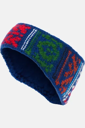 Loro Piana Bernina jacquard cashmere headband
