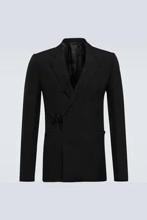 Givenchy Slim-fit technical wool suit jacket