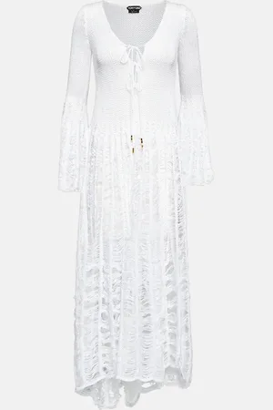 Tom Ford Crochet midi dress