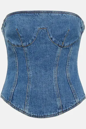 MAGDA BUTRYM Denim corset